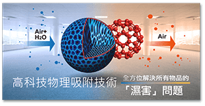 台灣防潮科技高科技物理吸附技術全方位解決物品濕害問題